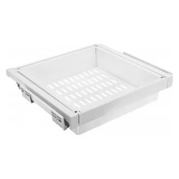 Ložnice GTV Zásuvka Elite s kovovým košem 800 mm s funkcí tichého zavírání, bílá