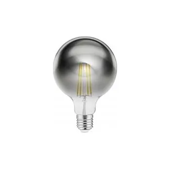 GTV SVĚTELNÝ ZDROJ LED, FILAMENT ŠEDÁ, A-G, G95, 2700K, E27, 8,0W, AC220-2