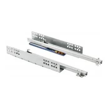 Nábytkové kování GTV Vodící lišta Q pro spodní montáž, L=300 mm, částečný výsuv, tlum