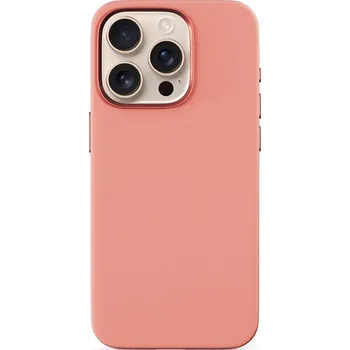 Pouzdro na mobilní telefon Kryt na mobil Epico Mag+ Silicone Pro kryt iPhone 16 Pro - broskvově růžový