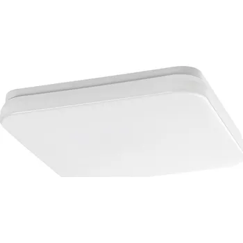 Bílé stropní LED svítidlo Lowar hranaté 285x285mm 18W IP44 CCT - Rabalux - 77181 - 77181