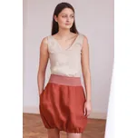 Lotika Balonová lněná mini sukně Lotika Czech design 785416