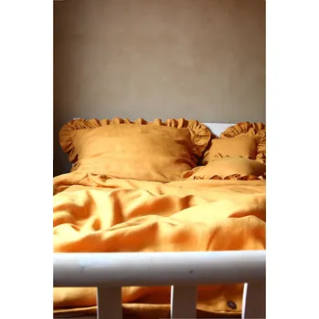 Povlečení Lotika Konopné povlečení s kanýrem na polštář 70x90 cm 875581