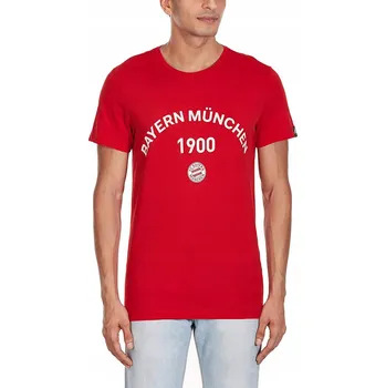 Pánské oblečení ADIDAS pánské tričko červené s potiskem, bavlna, velikost L