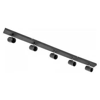 GTV Stropní svítidlo VENETO, IP20, max. 20W, 5 x GU10, kulaté, černé