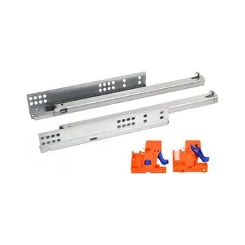 Nábytkové kování GTV Výsuv pro spodní montáž s tlumičem (částečný výsuv) l-350 Modern Slide