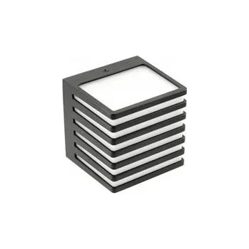 Venkovní osvětlení GTV SIROLO LED svítidlo 10W, 1000lm, IP54, AC220-240V, 50/60Hz,4000K, čern