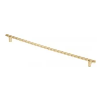 Nábytkové kování GTV Nábytková rukojeť RAY, C=320 mm, L=360 mm, ZnAl, broušené zlato