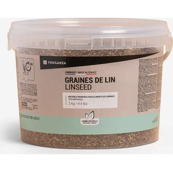 Krmivo pro koně FOUGANZA Doplněk stravy pro koně a poníky se lněným semínkem 2 kg 2kg