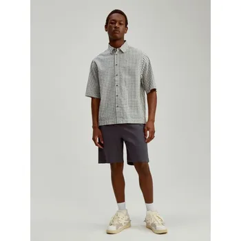 Pánské kalhoty Kraťasy - L - House - tmavošedý - 113EI-90X