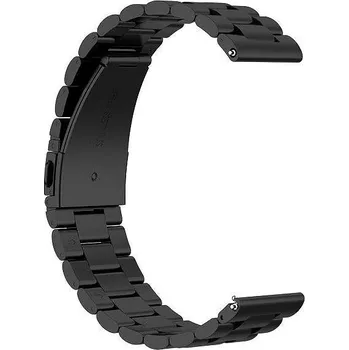 Příslušenství k chytrým hodinkám BStrap Stainless Steel Universal Quick Release 22mm, black