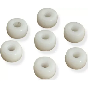 Korálek Korálky skleněné mléční bavoráci - 15 ks