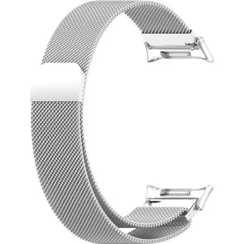 Řemínek na hodinky BSTRAP | BStrap Milanese reminek na Honor Watch 4, silver