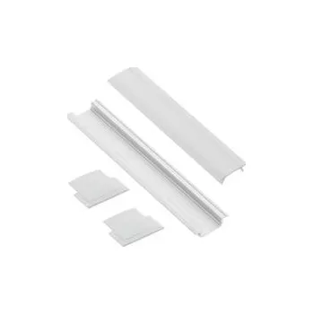 Nábytkové kování GTV GLAX zapuštěná sada bílá