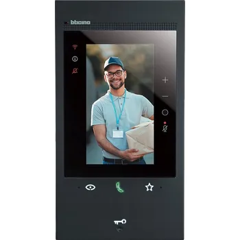 Zabezpečení domácnosti Displej Classe 300EOS s Netatmo, Wi-Fi, černý, kompatibilní s Alexa Legrand 344884