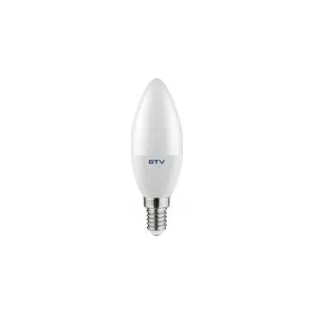 GTV LED SVĚTELNÝ ZDROJ, A-G, C37, SMD 2835, 6400K, E14, 8,0W, AC180-250V,