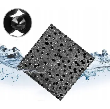 Protiskluzová podložka Protiskluzová koupelnová podložka, 182 přísavky, s motivem oblázků, 54x54 cm