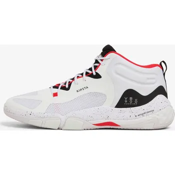 Pánské tenisky KIPSTA Volejbalové boty Cushion Mid edice Jakub Kochanowski 42 BÍLÁ|ČERVENÁ