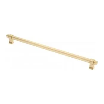 Nábytkové kování GTV Nábytková rukojeť IMPERIAL, C=320 mm, L=354 mm, ZnAl, broušené zla