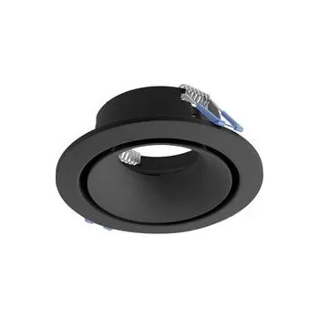 GTV CANNA stropní bodové svítidlo, IP20, kulaté, černé