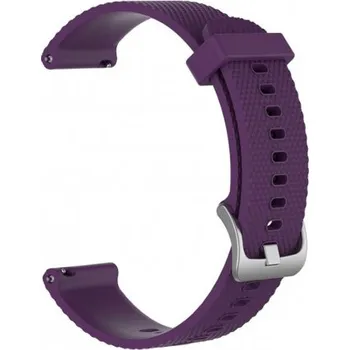 Řemínek na hodinky BSTRAP | BStrap Silicone Land reminek na Garmin Vivoactive 3, dark purple (SGA005C08)