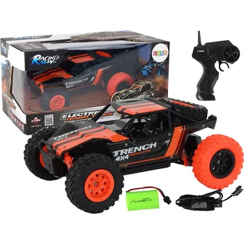 RC model auta Mamido Terénní autíčko na dálkové ovládání RC 1:24 oranžové