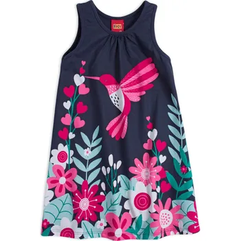 Dívčí šaty Dívčí šaty KYLY KOLIBŘÍK modré Velikost: 104