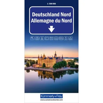 KuF Deutschland (Nord), Strassenkarte 1:500'000 (DE)