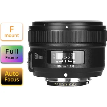 Objektiv Objektiv YN50mm F1.8N pro fotoaparát Nikon s bajonetem F