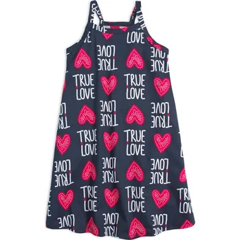 Dívčí šaty Dívčí šaty KYLY TRUE LOVE modré Velikost: 158