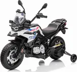RKToys Dětská elektrická motorka BMW F850 GS Bílá