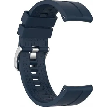 Řemínek na hodinky BSTRAP | BStrap Silicone Cube reminek na Xiaomi Amazfit Stratos 2/2S/3, navy blue (SHU004C1004)