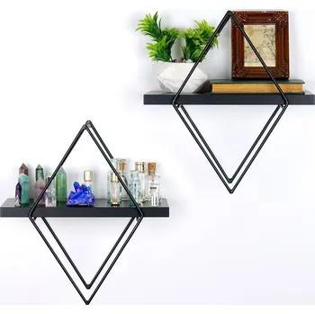 police ASIR Nástěnná police WR058 černá