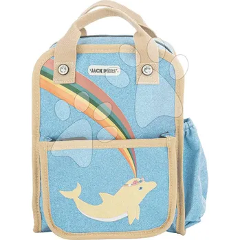 Školní batoh Školní taška batoh Backpack Amsterdam Small Dolphin Jack Piers malá ergonomická luxusní provedení od 2 let 23*28*11 cm
