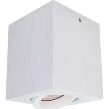 Stropní svítidlo přisazené Italux 50 W GU10 8 cm bílé