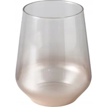 Sklenice Skleničky na vodu Boltze PRECIOSO růžové 425ml 1 ks