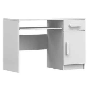 Dětský stůl Nábytek PEGAS s.r.o. Psací stůl SMYK I - 08, Bílá Mat/Bílá