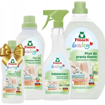 Aviváž Frosch Baby Sada na Praní, Máchání a Odstraňování Skvrn + DÁREK