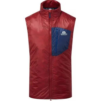 Pánská vesta Pánská Vesta Mountain Equipment Oreus Vest Men's Barva: Merlot/Admiral Blue, Velikost: M