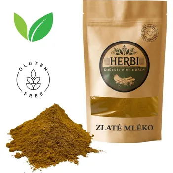 Koření Herbi Zlaté mléko, 50 g – lahodná kurkuma latte směs pro klid a imunitu