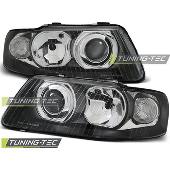 Osvětlení automobilu Tuning-Tec Přední čirá světla Audi A3 (2000 - 2003) - černé