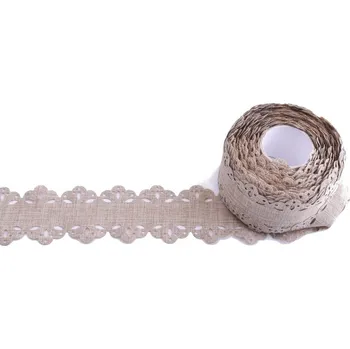 Stuha Stuha se lněným vzhledem 45 mm