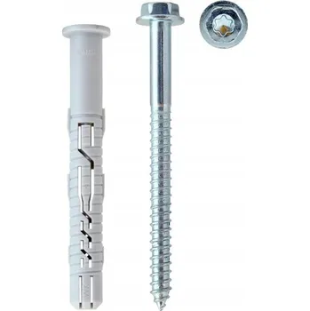 Vrták Univerzální hmoždinky Wkręt-Met 10 x 120 mm 50 ks