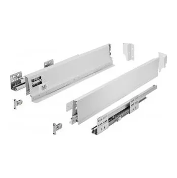 Nábytkové kování GTV Zásuvka MB PRO 350mm bílá - nízká H86