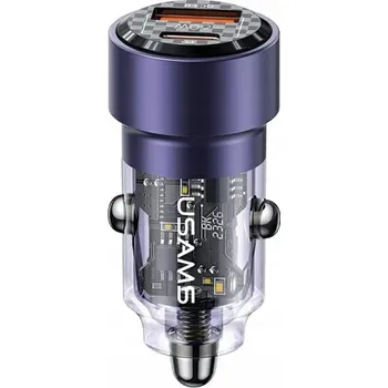 Nabíječka automobilová , USB typ C Usams 3 mA