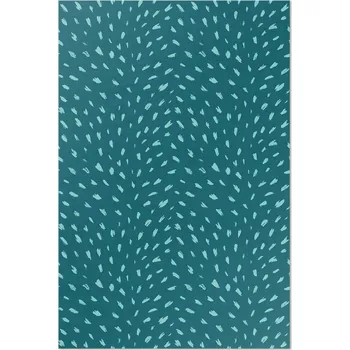 Koberec Moderní vinylový Koberec do bytu - nepravidelné skvrny, abstrakce, 60x90 cm