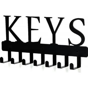 Věšák Kovový Šatní ramínko Mavö černý