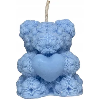 Svíčka Dekorativní sójová svíčka vanilka LIRKO 1 ks