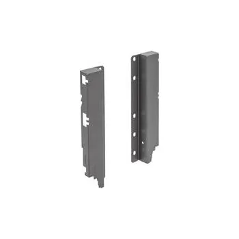 Nábytkové kování GTV MBPRO Zadní konektor s vysokým obsahem antracitu (H=199)