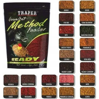 Návnadová surovina Návnada Traper Method Feeder Návnada Vanilka /Scopex 750g